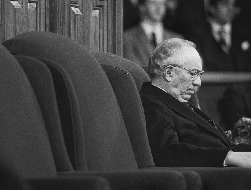 Präsident Gordon B. Hinckley