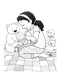 Prayer. Child. Female.