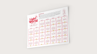 Light the World daily service calendar