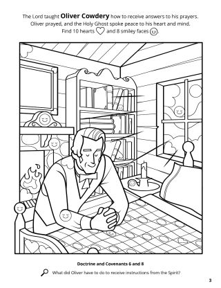 Doctrine and Covenants Coloring Book