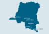 Democratic Republic of the Congo: Map with Cities