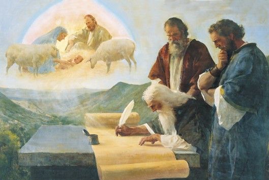 The prophet Isaiah foretells Christ's birth