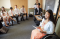 Woman in wheelchair teaches a Sunday school class