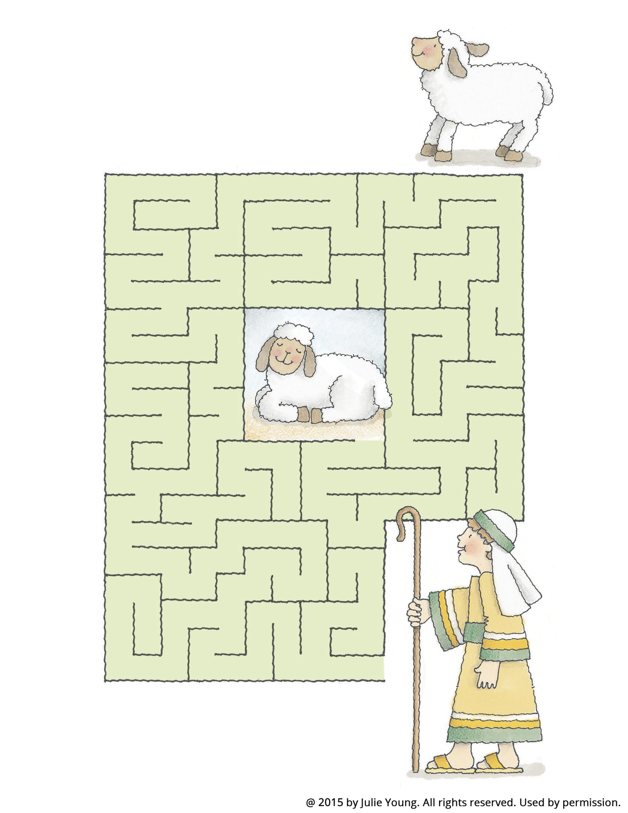 Find My Sheep Maze