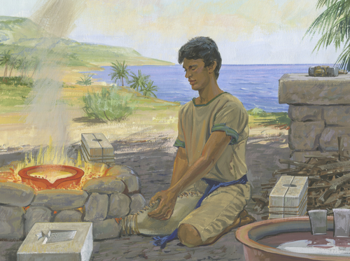 Nephi making tools