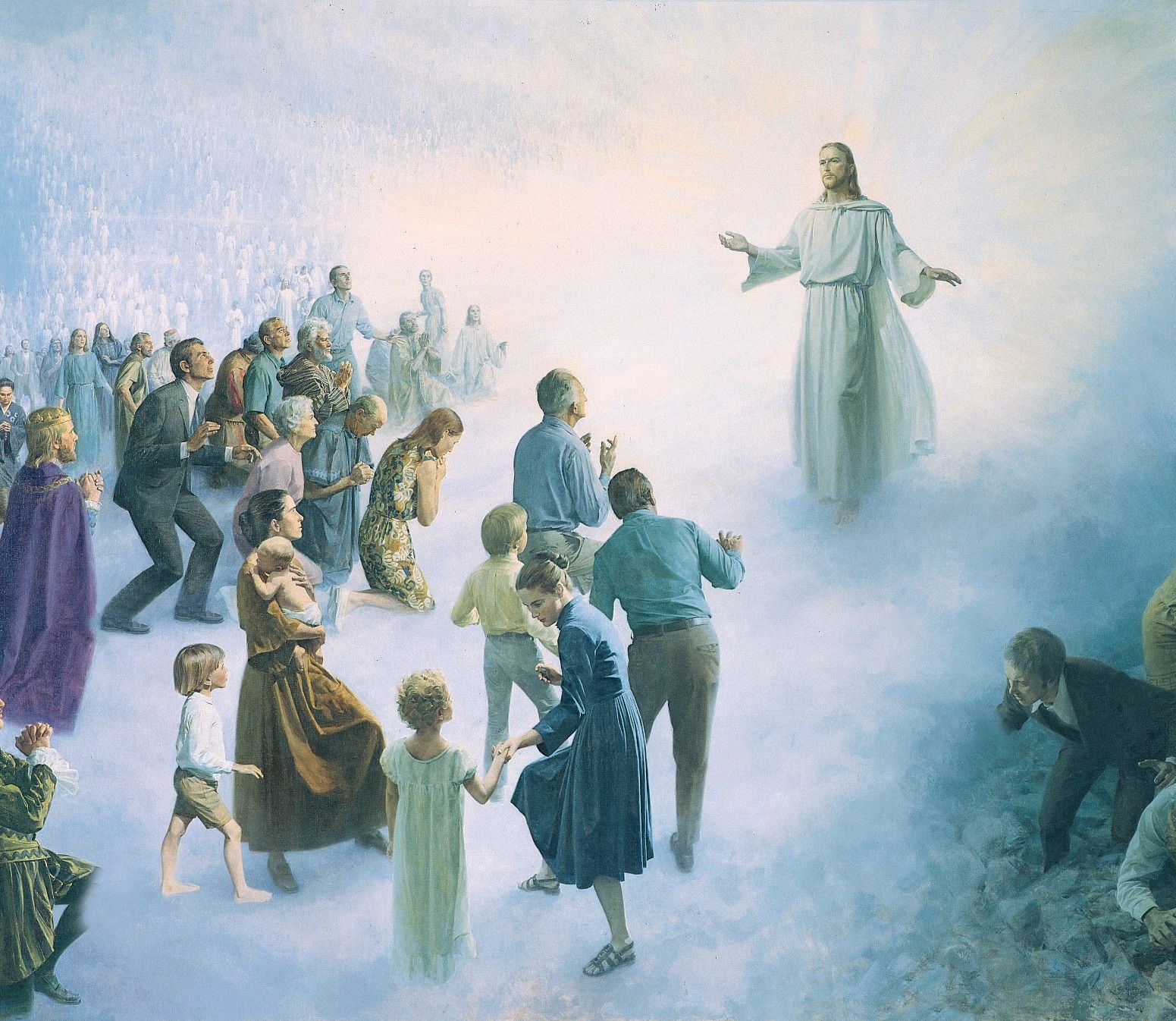 The Last Judgment Washington D C Temple Mural