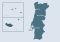 Map of Portugal