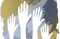 Raised hands
