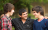 Père avec ses fils adolescents