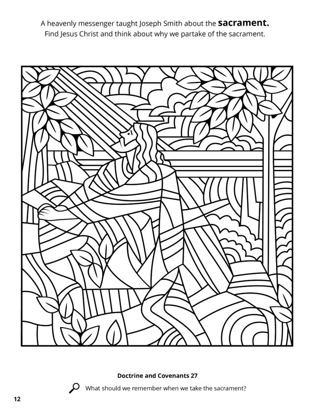 Doctrine and Covenants Coloring Book