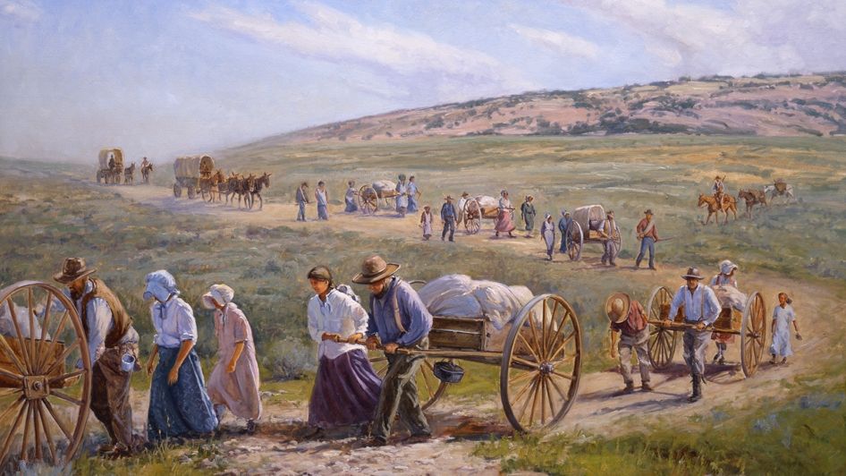 mormon pioneer overland travel website