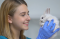 Woman Looking at Bunny Rabbit