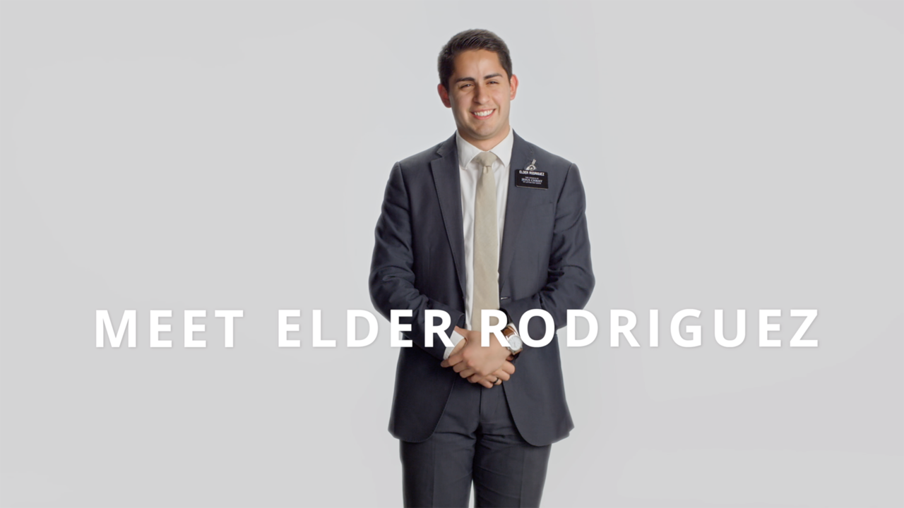 Elder Rodriguez in the Meet Elder Rodriguez video