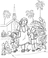 family in front of church