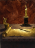 New Testament era scroll and candle