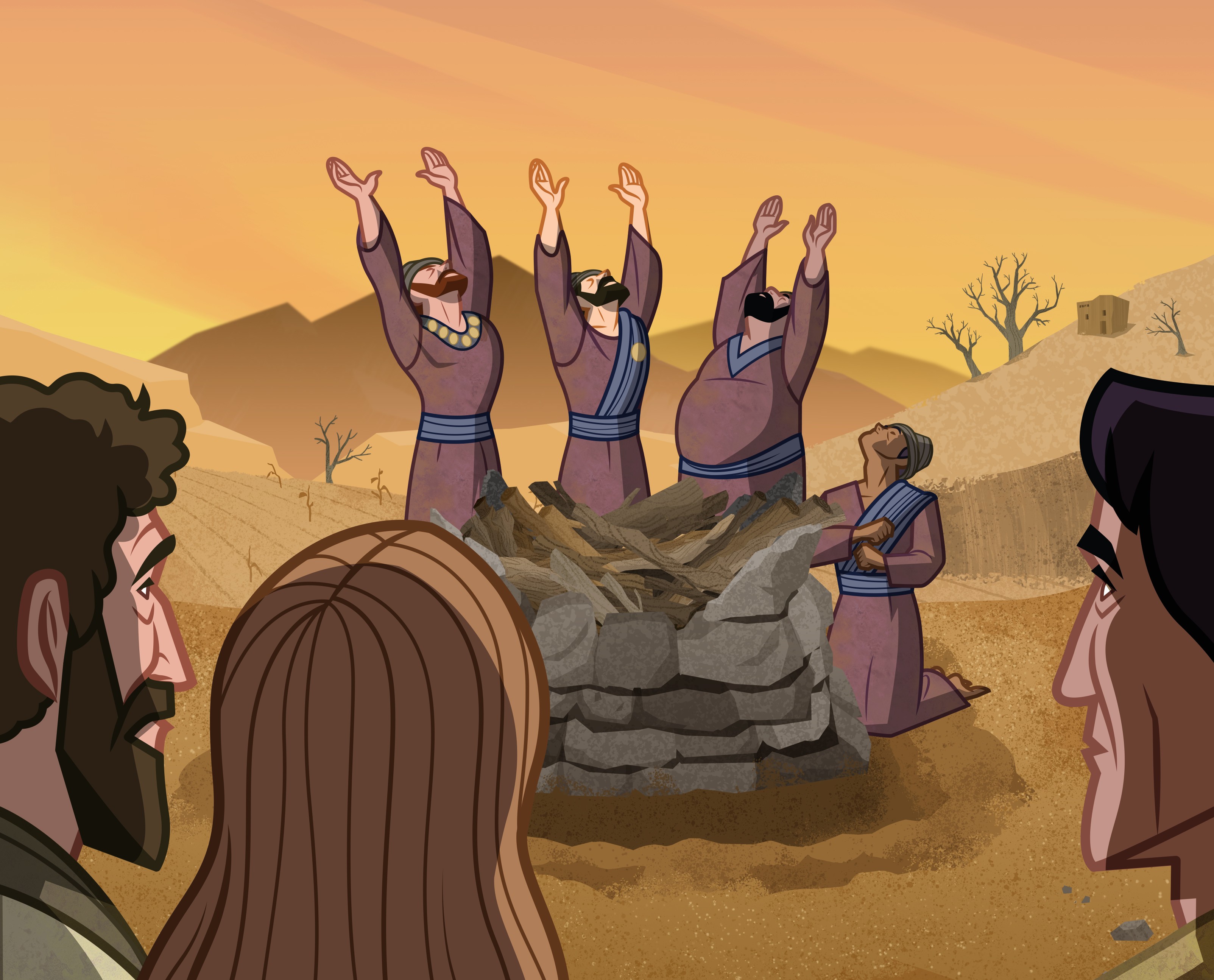 elijah and the priests of baal