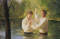 Joseph Smith baptizes Oliver Cowdery