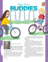 two girls with bikes talking together