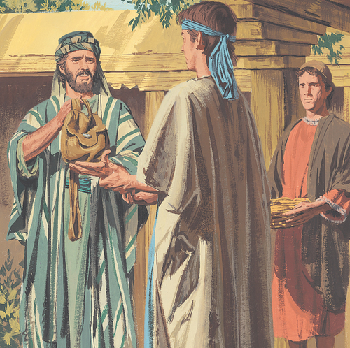 man and two sons