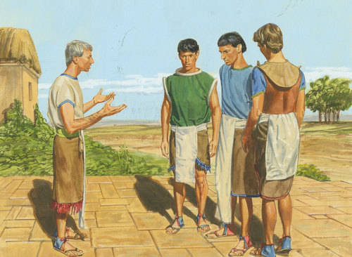 Alma speaking to sons