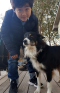 Minchan Kim with Dog