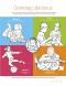 coloring page of children doing different activities