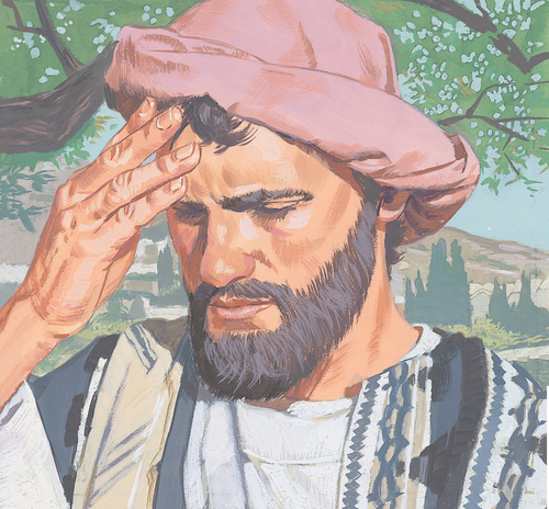 man crying