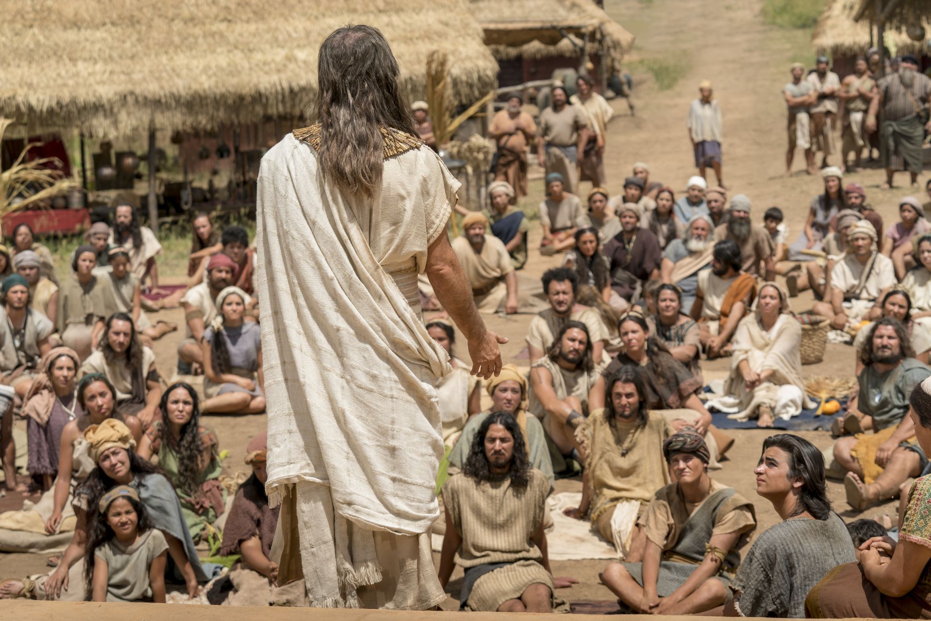 Jacob teaching the Nephites