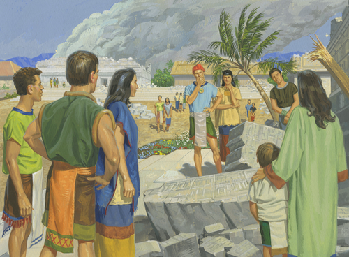 Nephites gathering