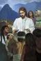 Jesus Healing the Nephites, by Ted Henninger