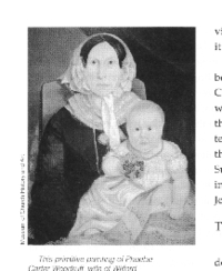 painting of Phoebe Carter Woodruff