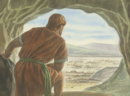 Ether hiding in cave