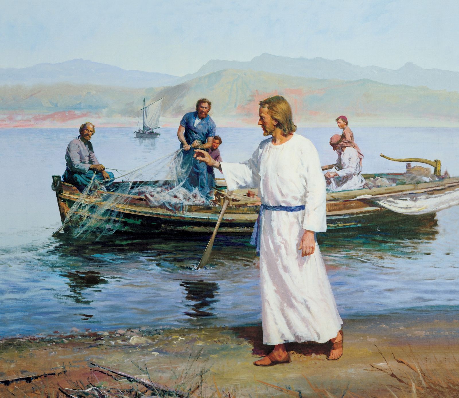 Calling Of The Fishermen Christ Calling Peter And Andrew