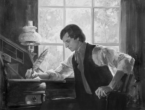 Joseph Smith writing