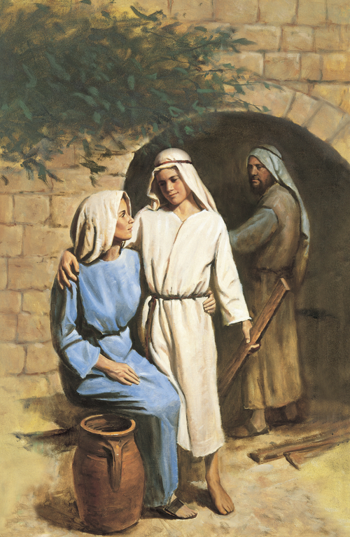 *Le Mois de l'Enfant Jésus* : Elévations à Dieu sur les Mystères de la Sainte Enfance de Notre Seigneur Jésus Christ - Page 2 Young_jesus_comforting_his_mother