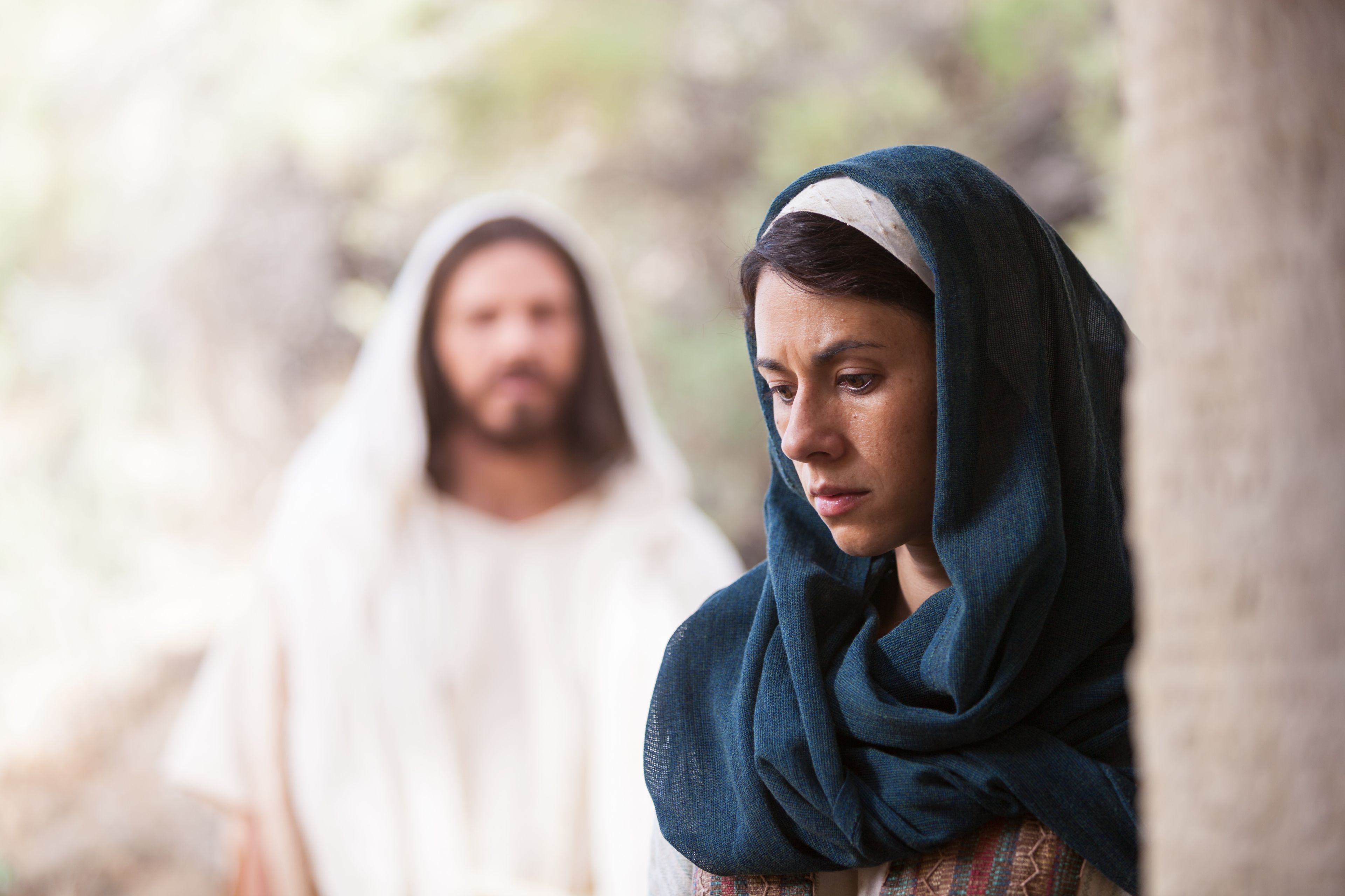 Mary Magdalene Hears Christ's Voice