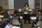 woman teaching youth