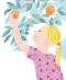 One Peach at a Time Illustration