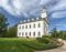 KIRTLAND OHIO TEMPLE,PATHS,FLOWERS,TREES, GARDENS