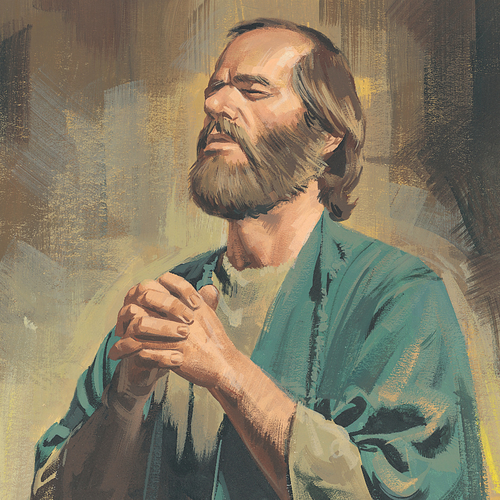 Paul praying
