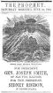 flier for Joseph Smith’s presidential run