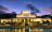 Laie Hawaii Temple at night