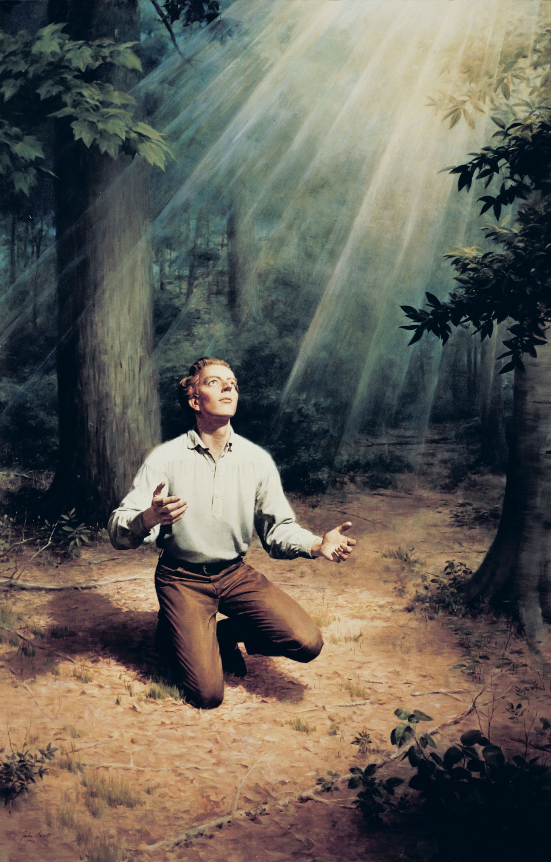 Joseph Smith Praying in the Grove