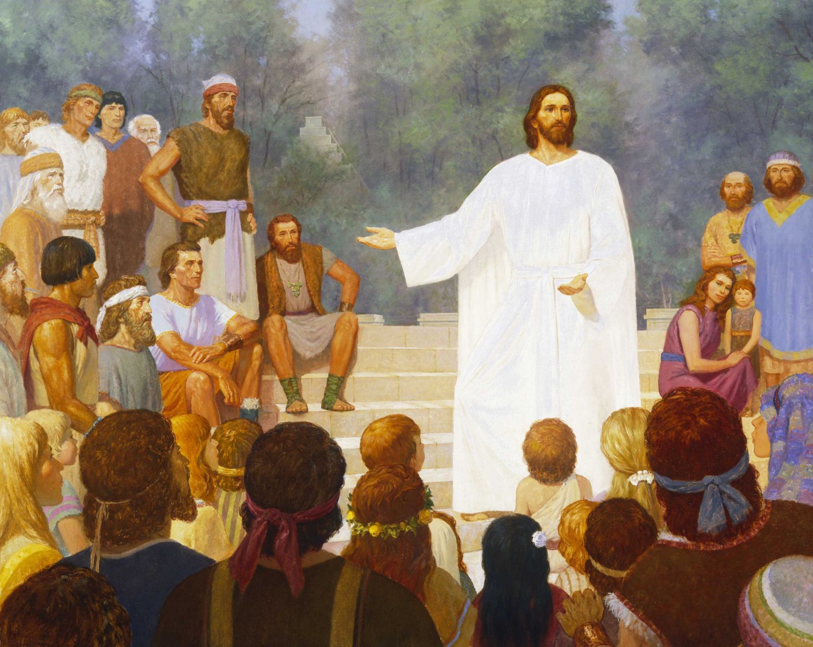 Jesus Teaching in the Western Hemisphere (Jesus Christ Visits the Americas)