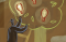Illustration of a man harvesting ideas