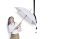 woman with umbrella
