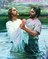John the Baptist baptising Christ