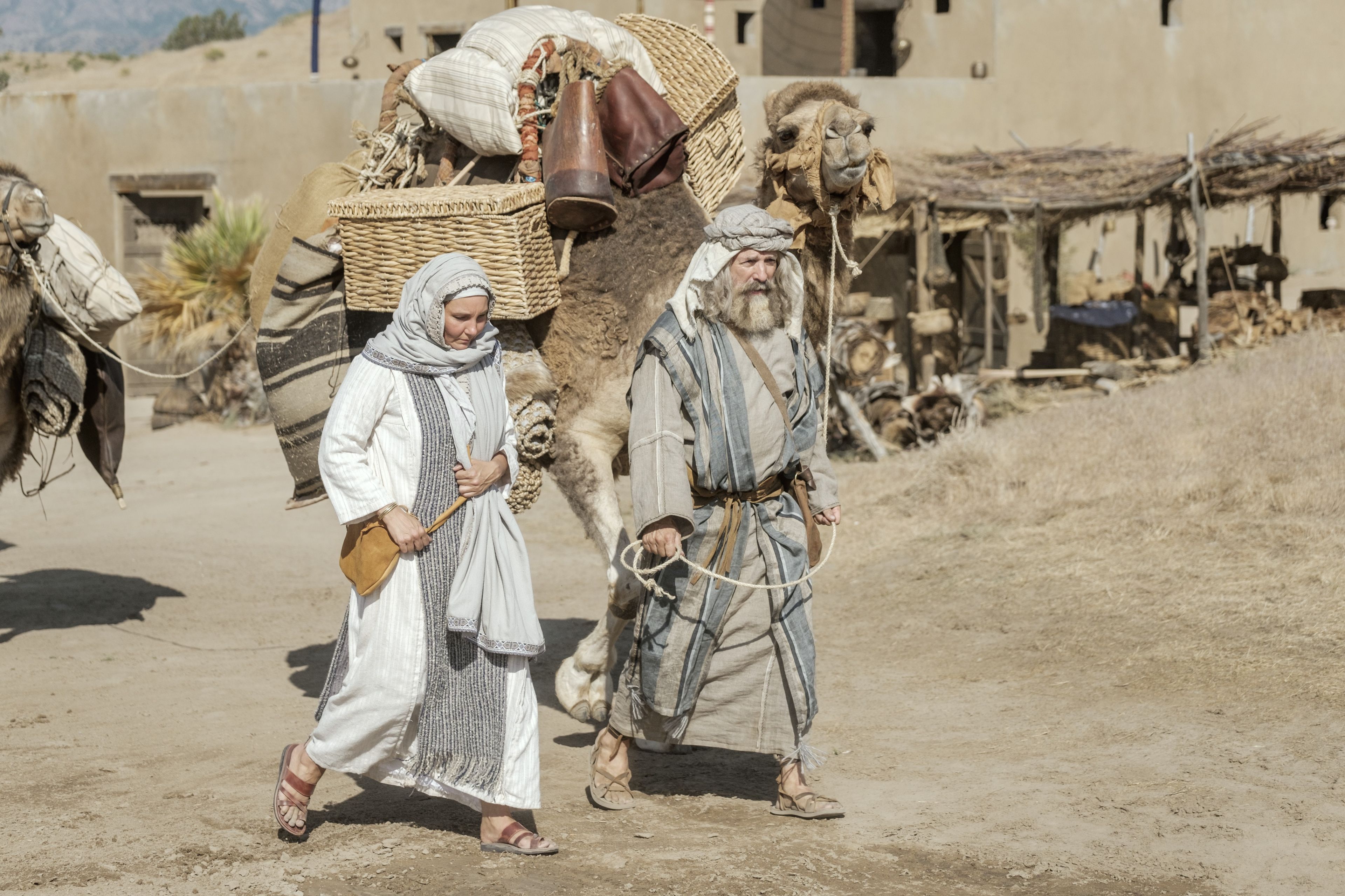 Lehi And Sariah Leaving Jerusalem