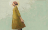 woman standing on a ledge