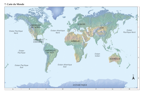 7 Carte Du Monde